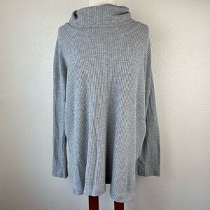 Loft Cowl Neck Sweatshirt Size L EUC